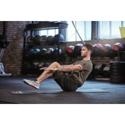 Мат для фитнеса  Reebok RAMT-11014BK Black - фото №5