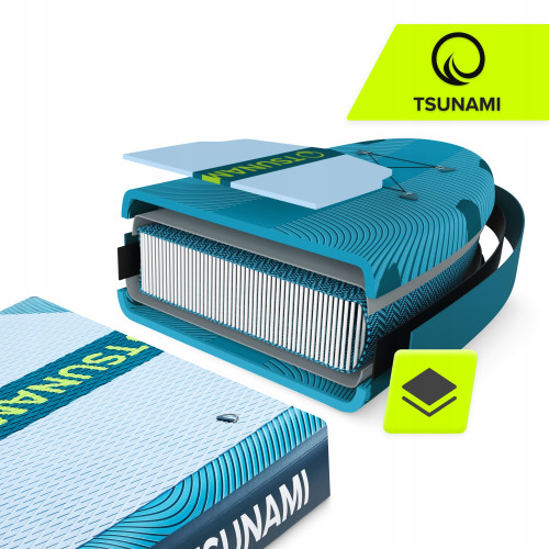 Каяк  TSUNAMI Pro 350 см c веслом T15  - фото №14