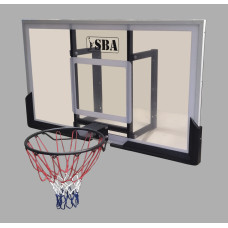 Баскетбольная стойка SBA S030B 140х80 см