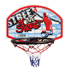 Баскетбольный щит SBA S881RB 66x46 см