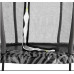 Батут  EXIT Tiggy 140 см серый с внутренней сеткой - фото №2