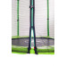 Батут  Atleto 140 см с сеткой зеленый - фото №3