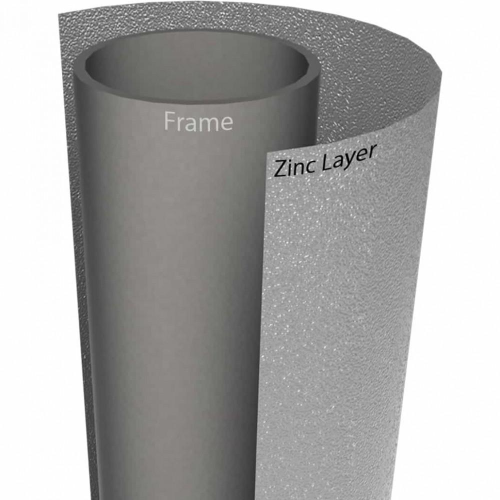 Батут  Berg Favorit Regular 200 см Grey + сітка Safety Net Comfort - фото №4