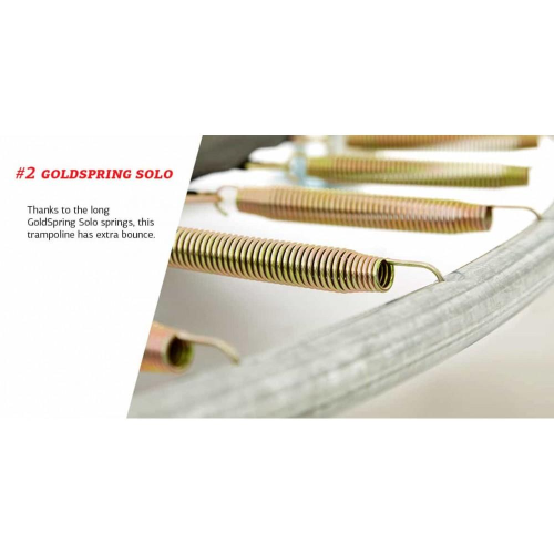 Батут  Berg Favorit Regular 200 см Grey + сітка Safety Net Comfort - фото №6