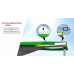 Батут  Berg Favorit Regular 200 см Grey + сетка Safety Net Comfort - фото №7