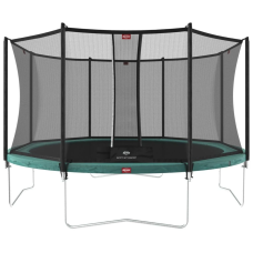 Батут Berg Favorit 380 см Green + сітка Safety Net Comfort