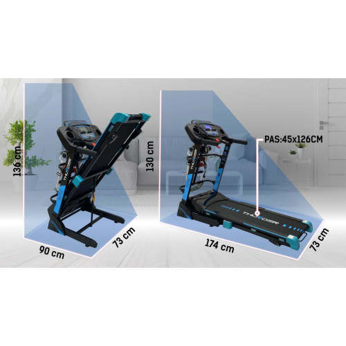 Беговая дорожка  Thunder BIONIC-D - фото №2