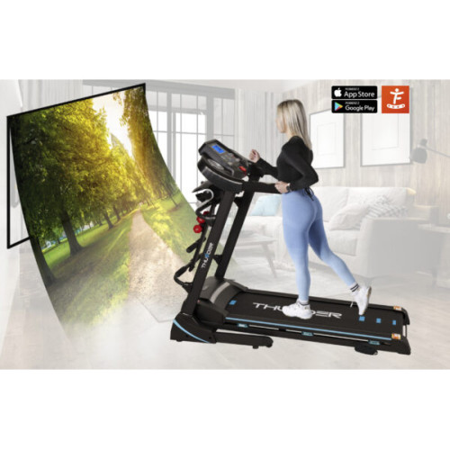 Беговая дорожка  Thunder Icon-D-Black - фото №4