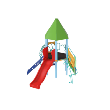 Дитячий ігровий комплекс Kidigo Башня с пластиковой горкой 