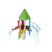 Детский игровой комплекс  Kidigo  Башня с пластиковой горкой - фото №2