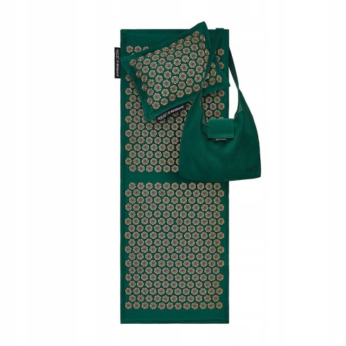 Мат для иглоукалывания  4FIZJO Eco Mat XL Аппликатор Кузнецова Navy Green/Gold - фото №6