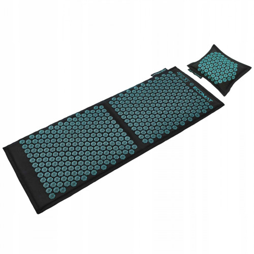 Мат для иглоукалывания  4FIZJO Eco Mat XL Аппликатор Кузнецова Black/Blue - фото №8