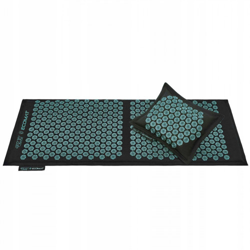 Мат для иглоукалывания  4FIZJO Eco Mat XL Аппликатор Кузнецова Black/Blue - фото №5