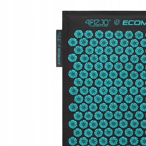 Мат для иглоукалывания  4FIZJO Eco Mat XL Аппликатор Кузнецова Black/Blue - фото №2