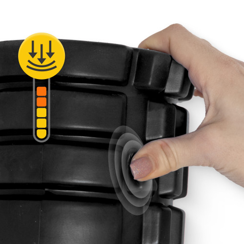 Массажный ролик  4FIZJO 45 x 13.5 см Black  - фото №11