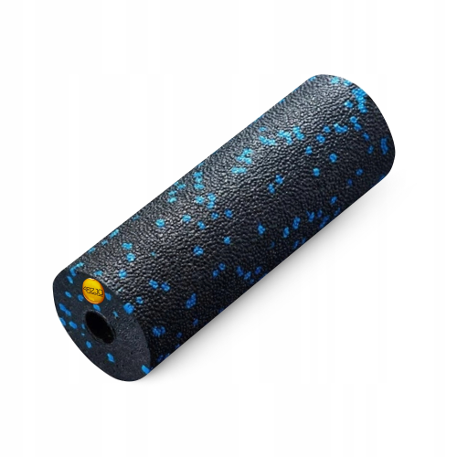 Купити Масажний ролик  4FIZJO Mini Foam Roller 15 x 5.3 см Black/Blue у Києві - фото №1