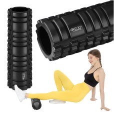Массажный ролик 4FIZJO 45 x 13.5 см Black 