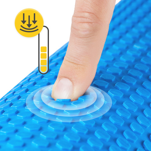 Массажный ролик  4FIZJO CARE+ EVA 60 x 15 см Blue  - фото №2