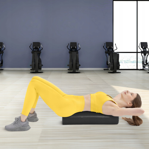 Массажный ролик  4FIZJO CARE+ EVA 60 x 15 см Black  - фото №5