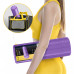 Массажный ролик  4FIZJO CARE+ EVA 45 x 15 см Purple  - фото №11