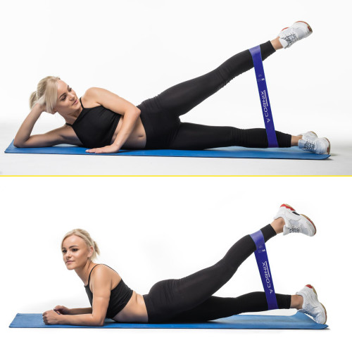 Резинка для фітнеса  Cornix Mini Power Band набір 5 шт 1-20 кг XR-0045 - фото №8