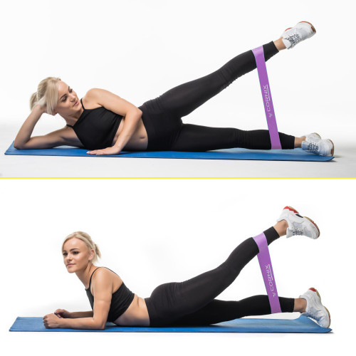 Резинка для фітнеса  Cornix Mini Power Band набір 5 шт 1-20 кг XR-0046 - фото №10