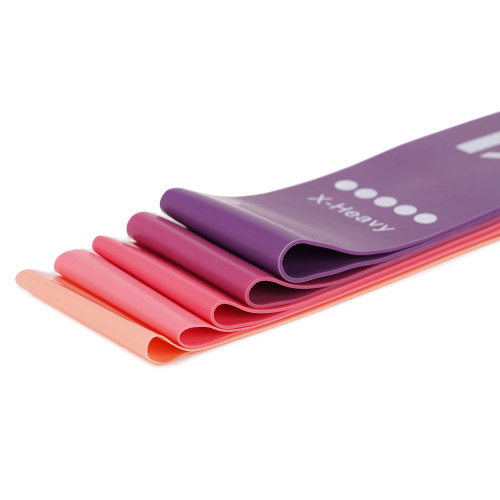 Резинка для фітнеса  Cornix Mini Power Band набір 5 шт 1-20 кг XR-0046 - фото №4