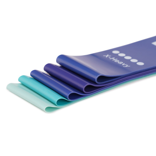 Резинка для фітнеса  Cornix Mini Power Band набір 5 шт 1-20 кг XR-0047 - фото №6