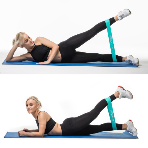 Резинка для фітнеса  Cornix Mini Power Band набір 5 шт 1-20 кг XR-0047 - фото №8