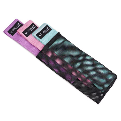 Резинка для фітнеса  Cornix Hip Band 3 шт XR-0048 - фото №8