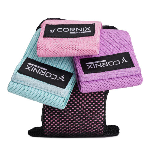 Резинка для фітнеса  Cornix Hip Band 3 шт XR-0048 - фото №5