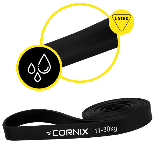 Резинка для фітнеса  Cornix Power Band 22 мм 11-30 кг XR-0059 - фото №4
