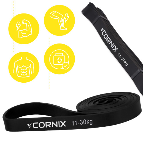 Резинка для фітнеса  Cornix Power Band 22 мм 11-30 кг XR-0059 - фото №2