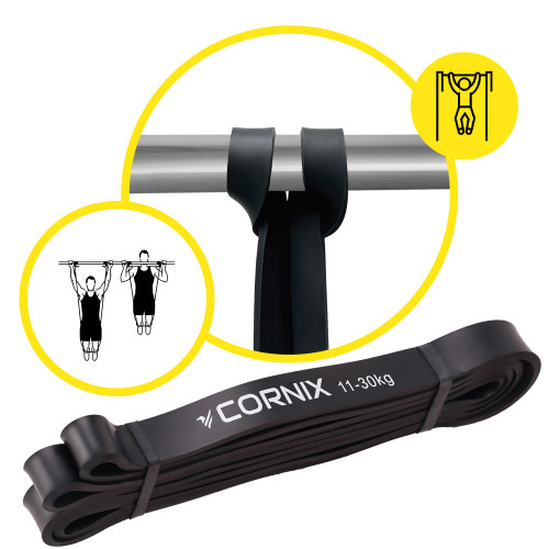 Резинка для фітнеса  Cornix Power Band 22 мм 11-30 кг XR-0059 - фото №5