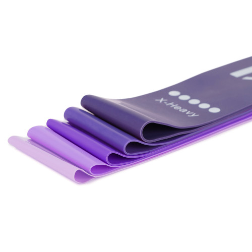 Резинка для фітнеса  Cornix Mini Power Band набір 5 шт 1-20 кг XR-0253 - фото №4