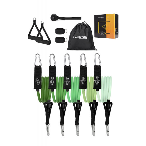 Купити Резинка для фітнеса  Cornix 5 шт 4.5-13.6 кг XR-0255 у Києві - фото №1