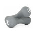 Купити Гантель  LiveUp Neoprene dumbbell Grey 2x4kg у Києві - фото №1