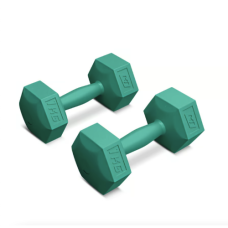 Гантель Hop-Sport 2х1 кг композитные HS-C010DS бирюзовый
