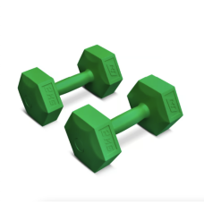 Гантель Hop-Sport 2х2 кг композитные HS-C020DS зелений