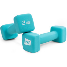 Гантель Hop-Sport 2x2 кг неопреновые для фитнеса HS-V020DS