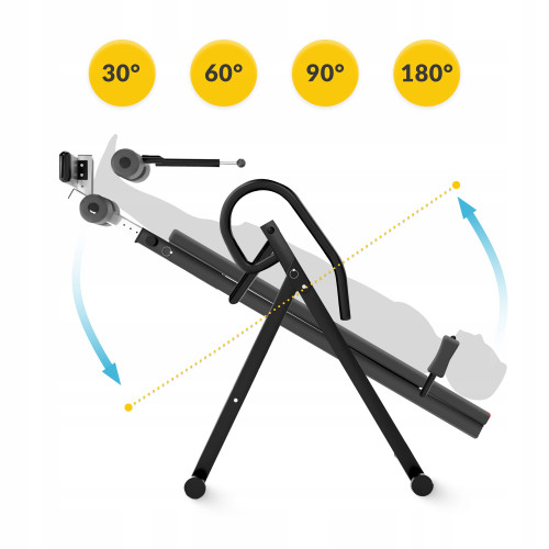 Инверсионный стол  4FIZJO Black/Grey (P-5905973401951) - фото №4