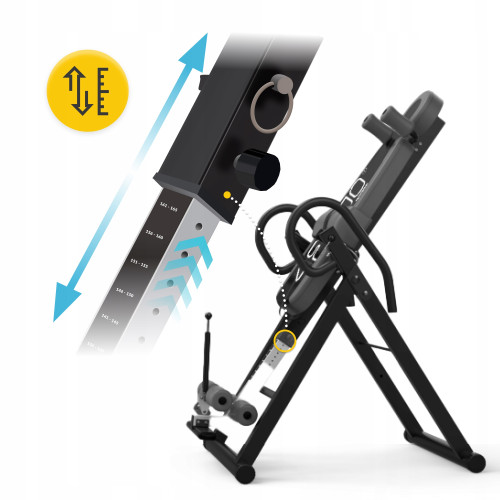 Инверсионный стол  4FIZJO Black/Grey (P-5905973401951) - фото №2