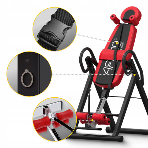 Инверсионный стол  4FIZJO Black/Red (P-5905973401944) - фото №4