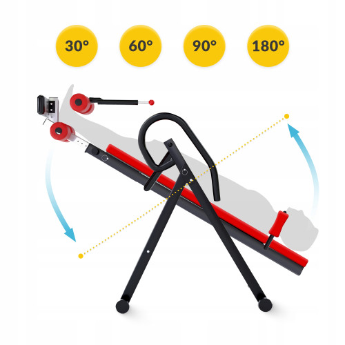 Инверсионный стол  4FIZJO Black/Red (P-5905973401944) - фото №5