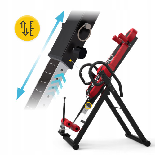 Инверсионный стол  4FIZJO Black/Red (P-5905973401944) - фото №8