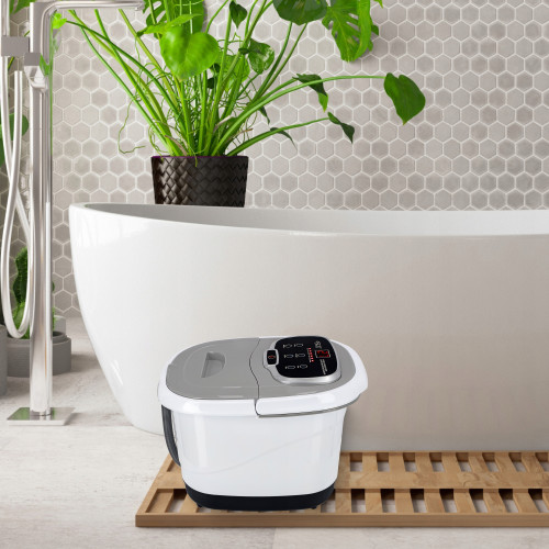 Массажер перкуссионный  4FIZJO 3-8 л 500 Вт гидромассажер для ног - фото №7