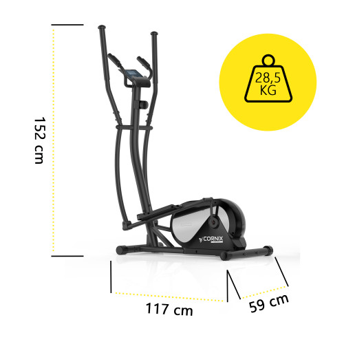 Орбитрек  Cornix Mia Black - фото №6