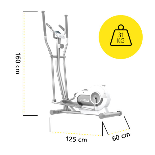Орбитрек  Cornix Fiona White/Grey - фото №6