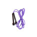 Купити Скакалка  LiveUp PVC JUMP ROPE Black Violet 275cm у Києві - фото №1