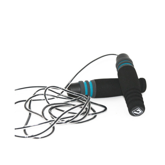 Купить Скакалка  LiveUp Jump Rope Black 280cm в Киеве - фото №1